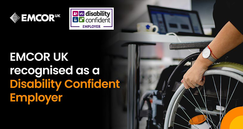 EMCOR UK Recognised as a Disability Confident Employer